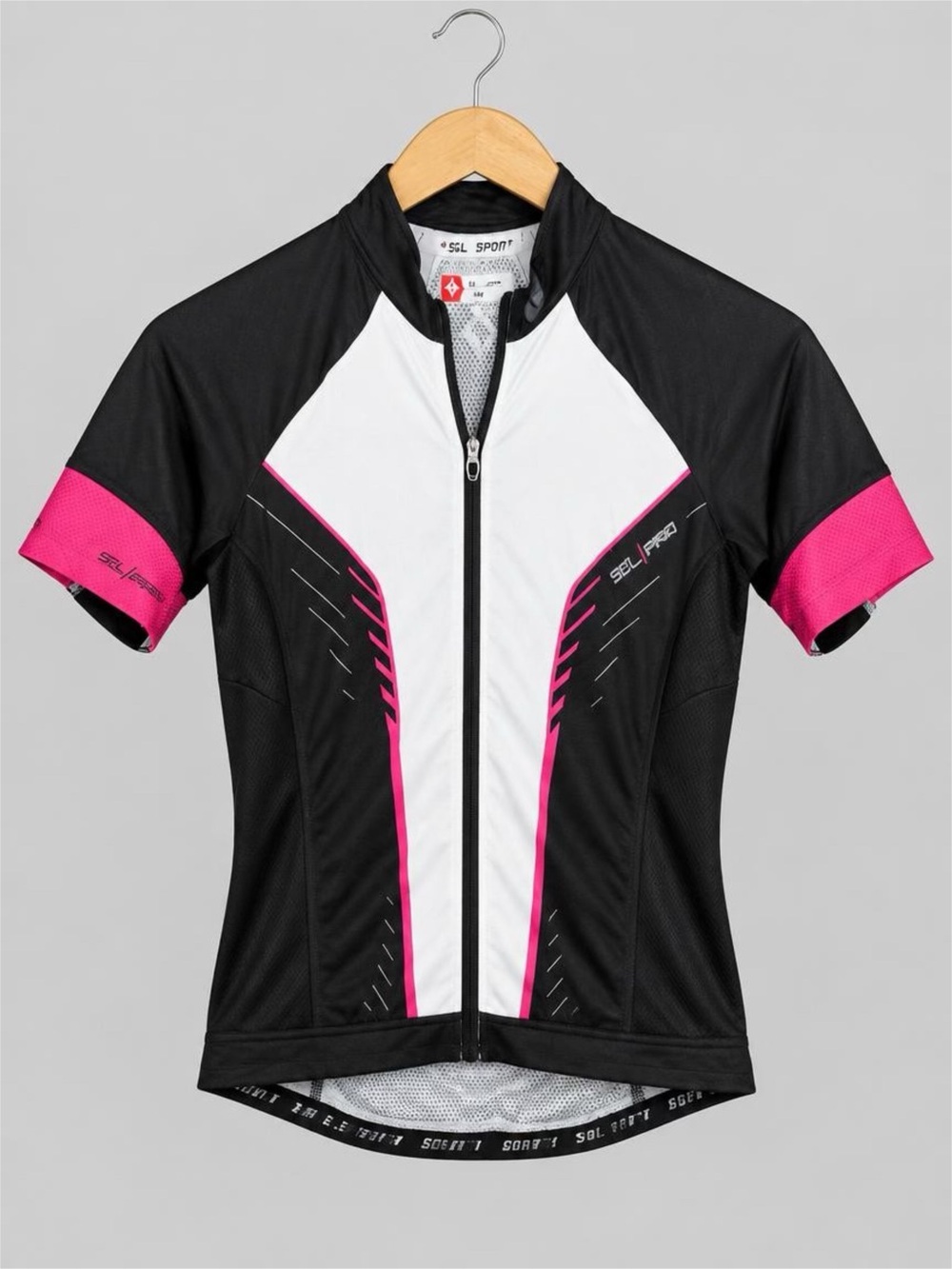 Specialized SL Pro Women’s Cycling Jersey White Pink Black Medium